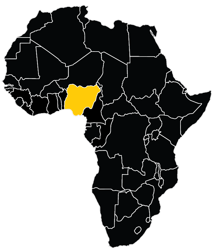 Nigerian map