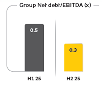 Active data subscribers (m)