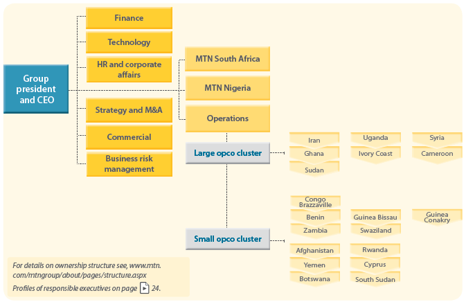 Our management structure