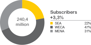 Subscriber graph